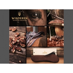 Podkładka pod siodło Winderen skokowa Slim 10mm Chocolate